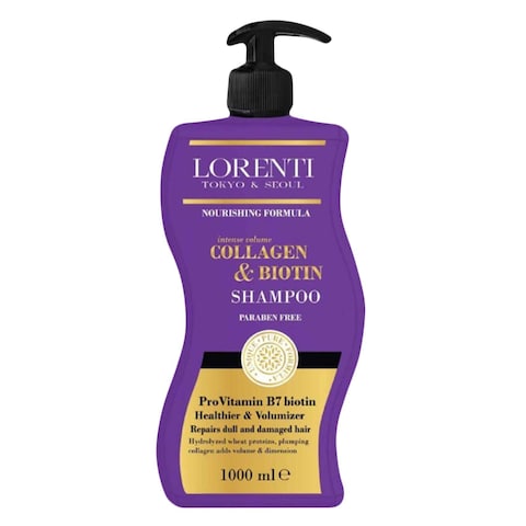 LORENTI COLLAG&amp;BIOTIN SHAMPOO1000ML